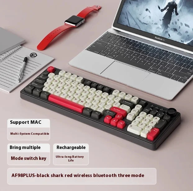 AJAZZ AF98 Wireless Bluetooth Keyboard