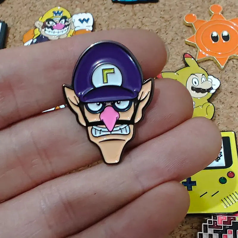 Super Mario Enamel Pin