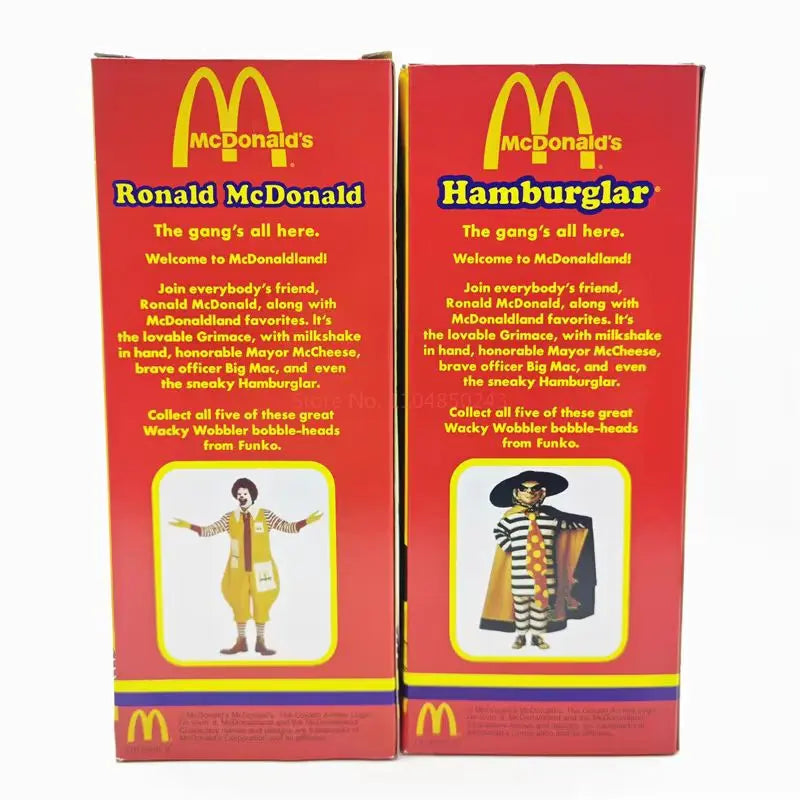 Hamburglar Ronald Mcdonald Bobble Head Shake Wacky Wobbler Figure