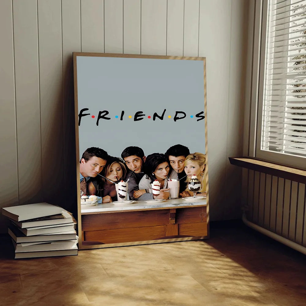 Friends TV Show لوحات بدون فريم