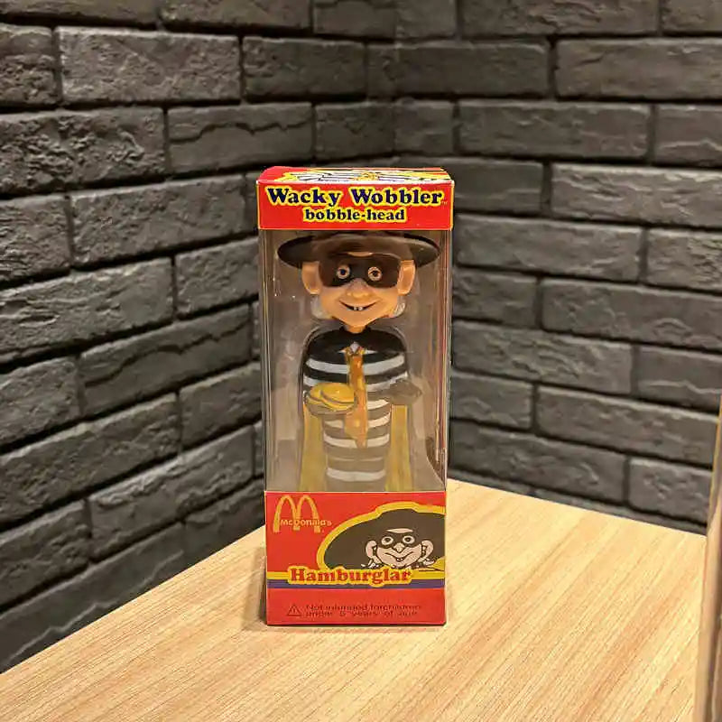 Hamburglar Ronald Mcdonald Bobble Head Shake Wacky Wobbler Figure
