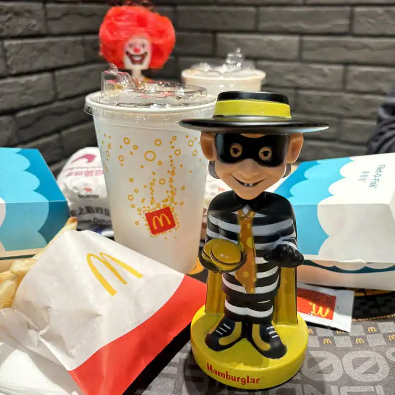 Hamburglar Ronald Mcdonald Bobble Head Shake Wacky Wobbler Figure