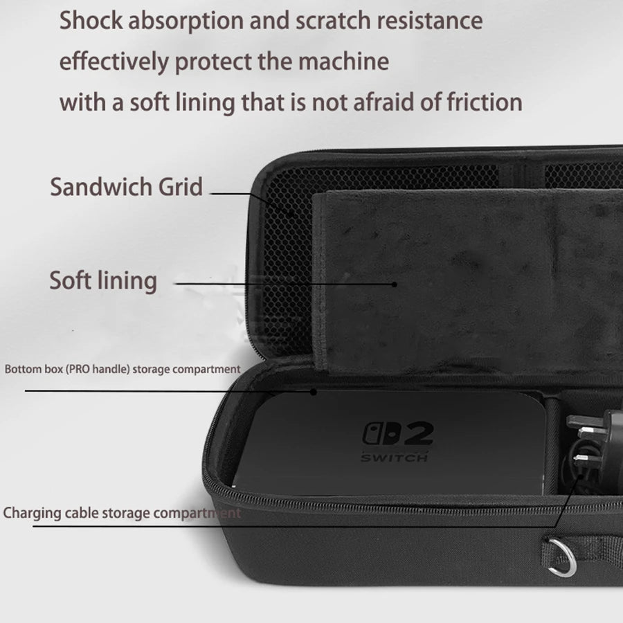 For Nintendo Switch 2 Storage Bag