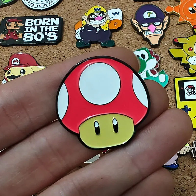 Super Mario Enamel Pin