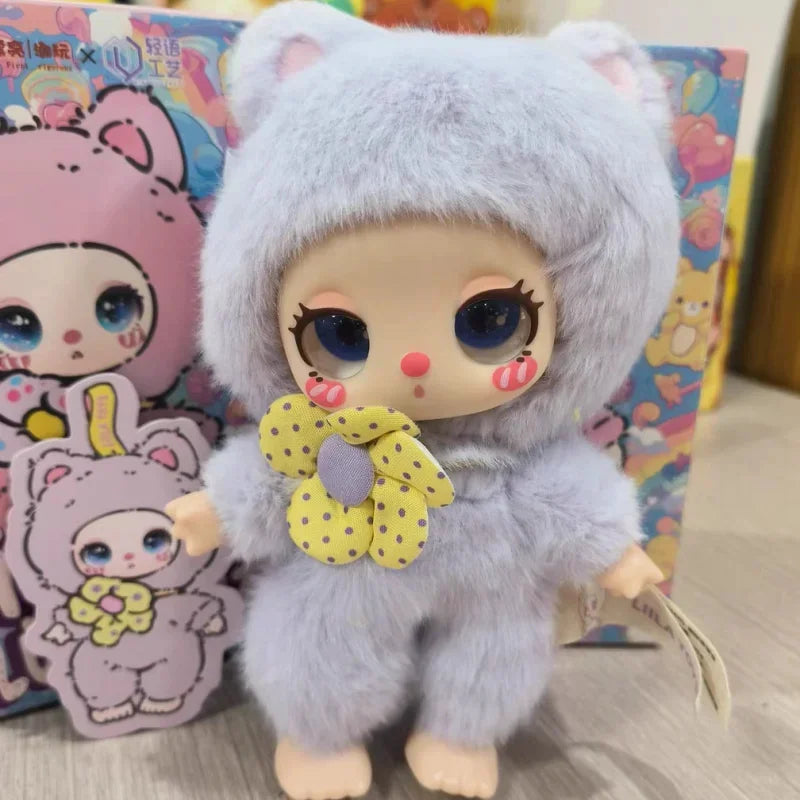 Genuine Liila Luck Cat Series Blind Box Liilatoys Vinyl Doll Trendy Lovely Ornaments Girl Christmas Gift Model Doll Mystery Box