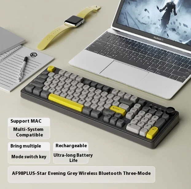 AJAZZ AF98 Wireless Bluetooth Keyboard