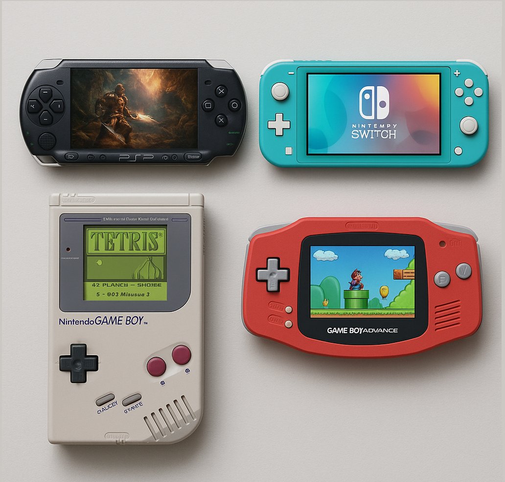 Retro gaming consoles