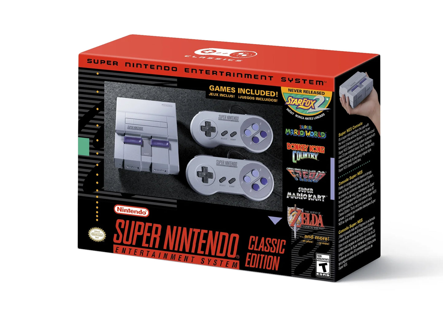 SNES & NES Retro Classic Handheld Video Game Player HDMI
