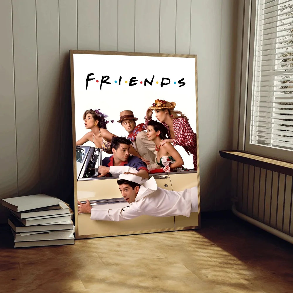 Friends TV Show لوحات بدون فريم