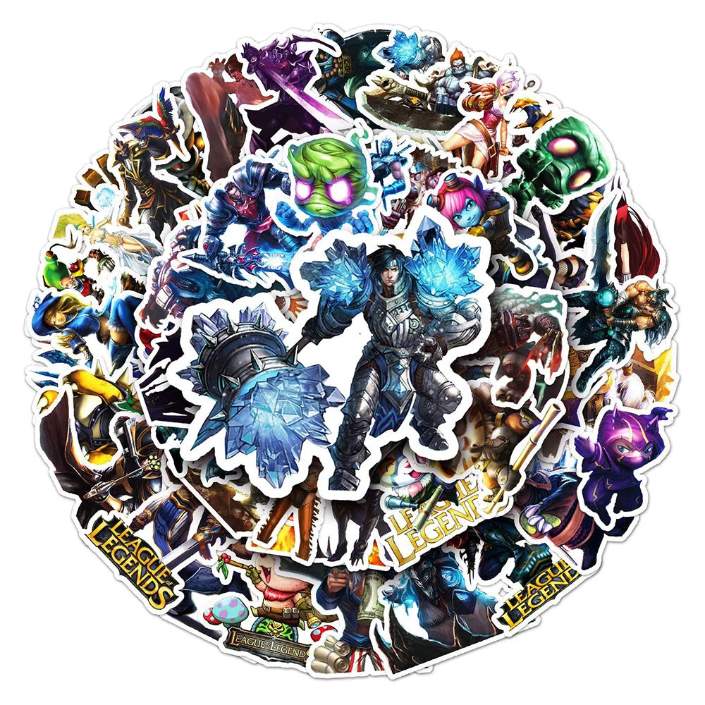 League of Legends استكرات