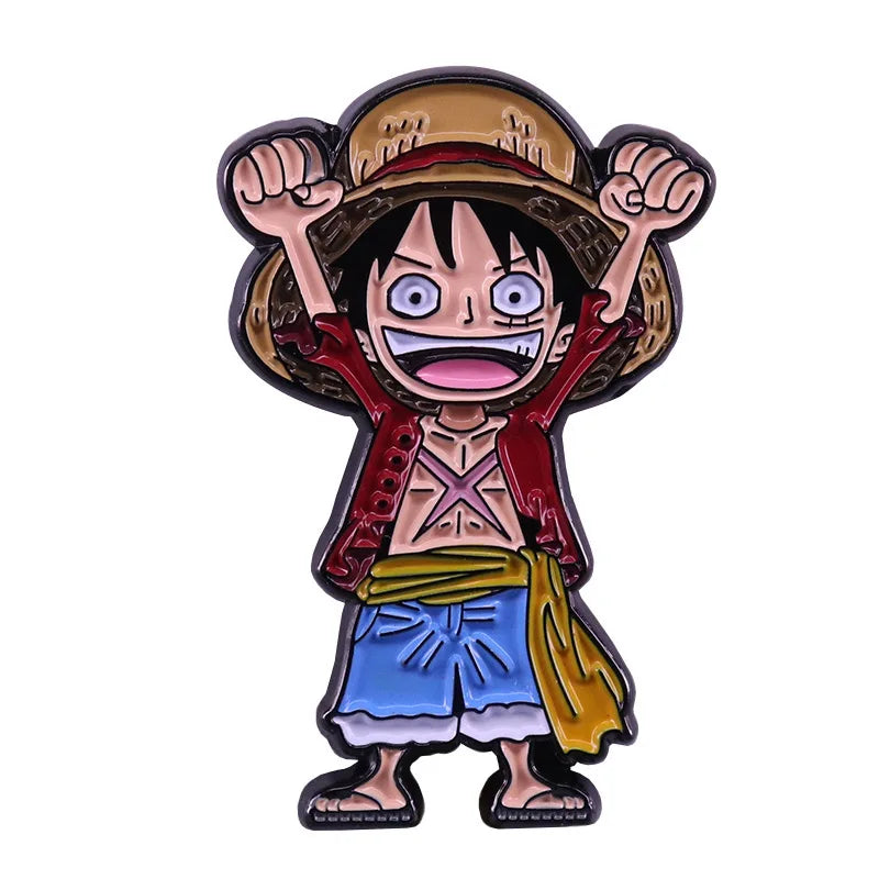 One Piece Lapel Pins بنز