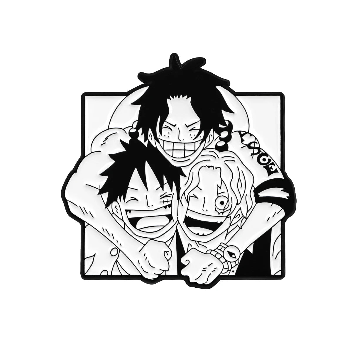 One Piece Lapel Pins بنز
