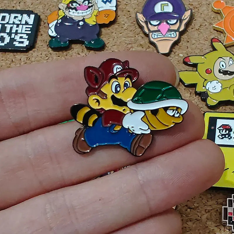 Super Mario Enamel Pin