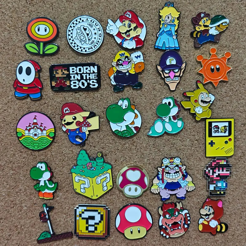 Super Mario Enamel Pin