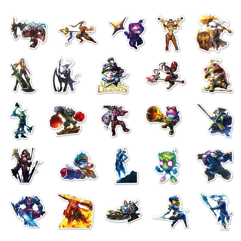 League of Legends استكرات