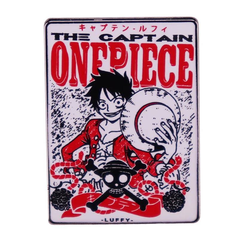 One Piece Lapel Pins بنز