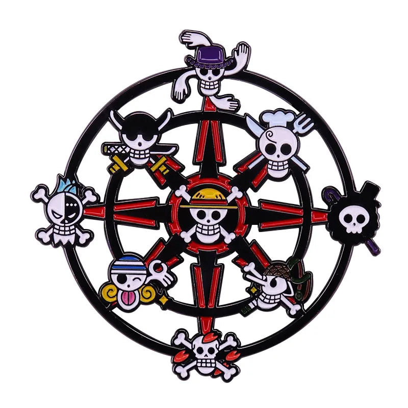 One Piece Lapel Pins بنز