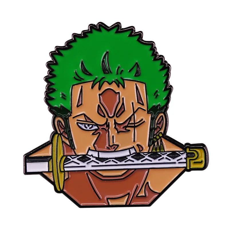 One Piece Lapel Pins بنز
