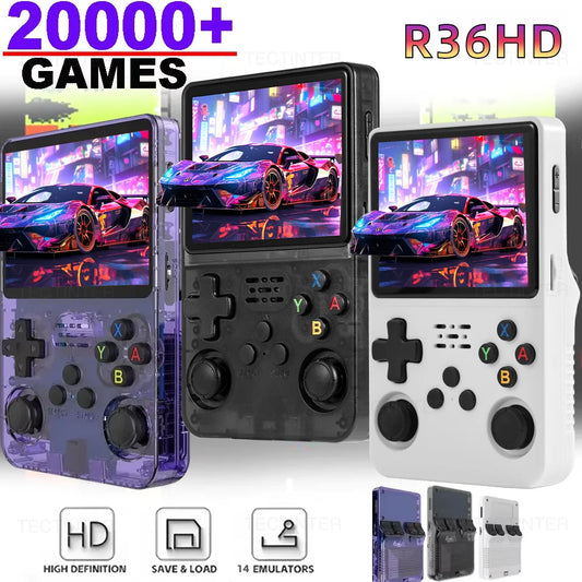 R36SHD Retro جهاز العاب ريترو محمول