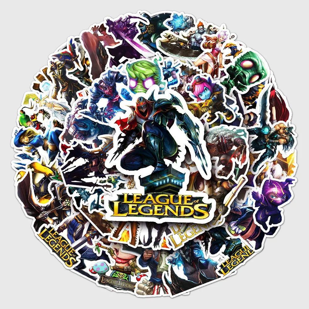 League of Legends استكرات