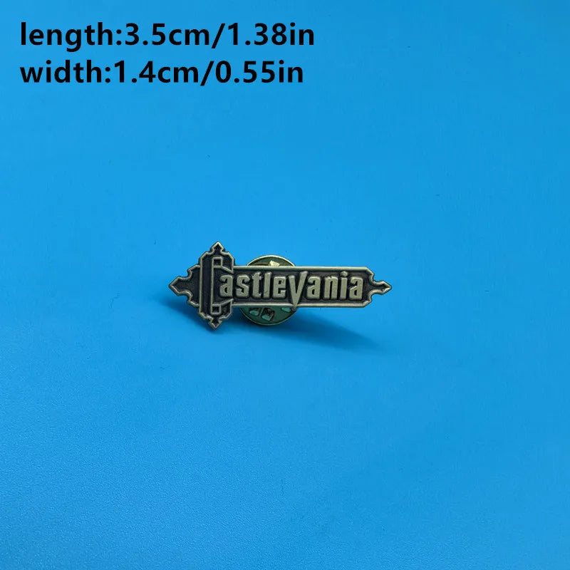 Castlevania Logo Enamel pin