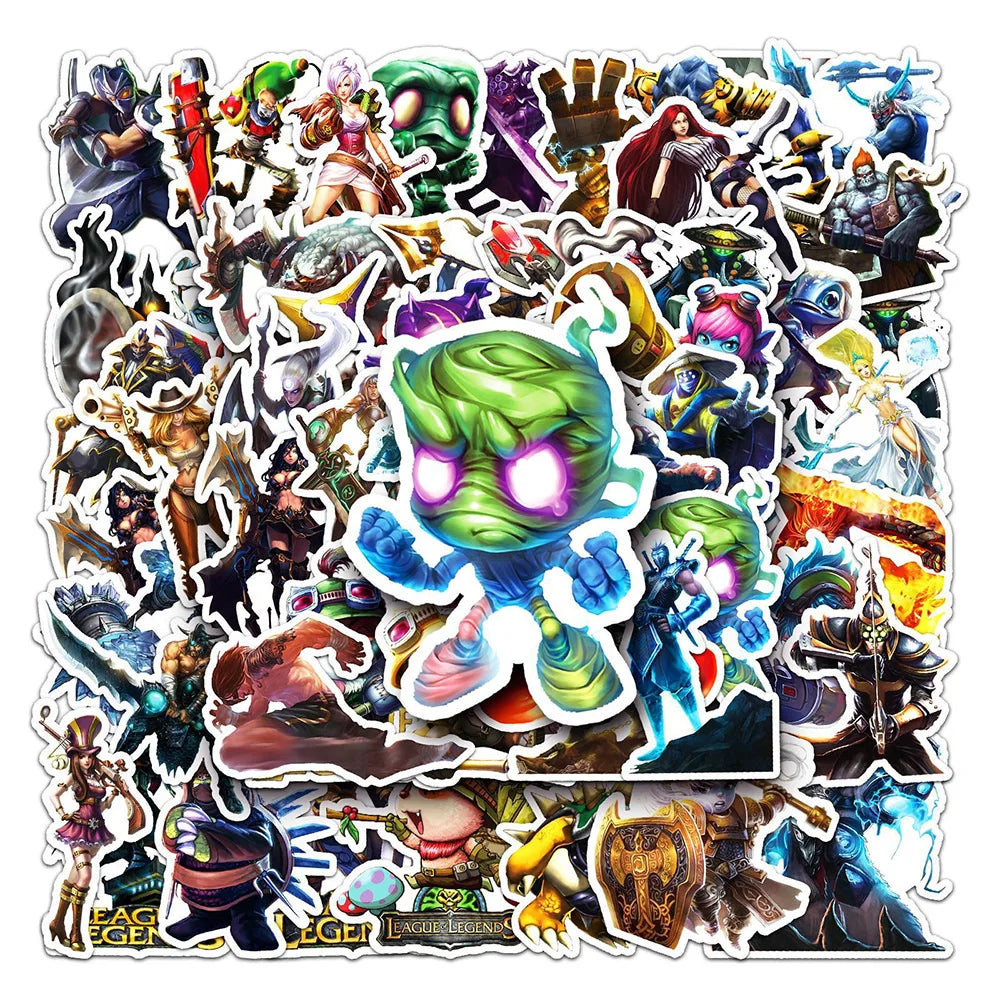 League of Legends استكرات