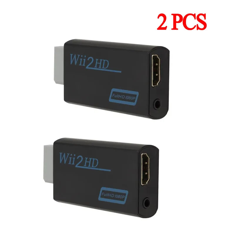 Wii To HDMI-Compatible Converter 1080P Full HD