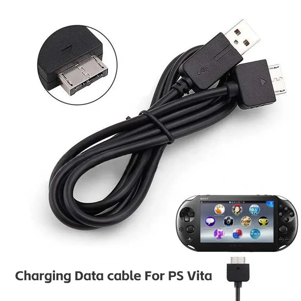 USB Data & Power Charger  For PlayStation 1.2M For PS Vita