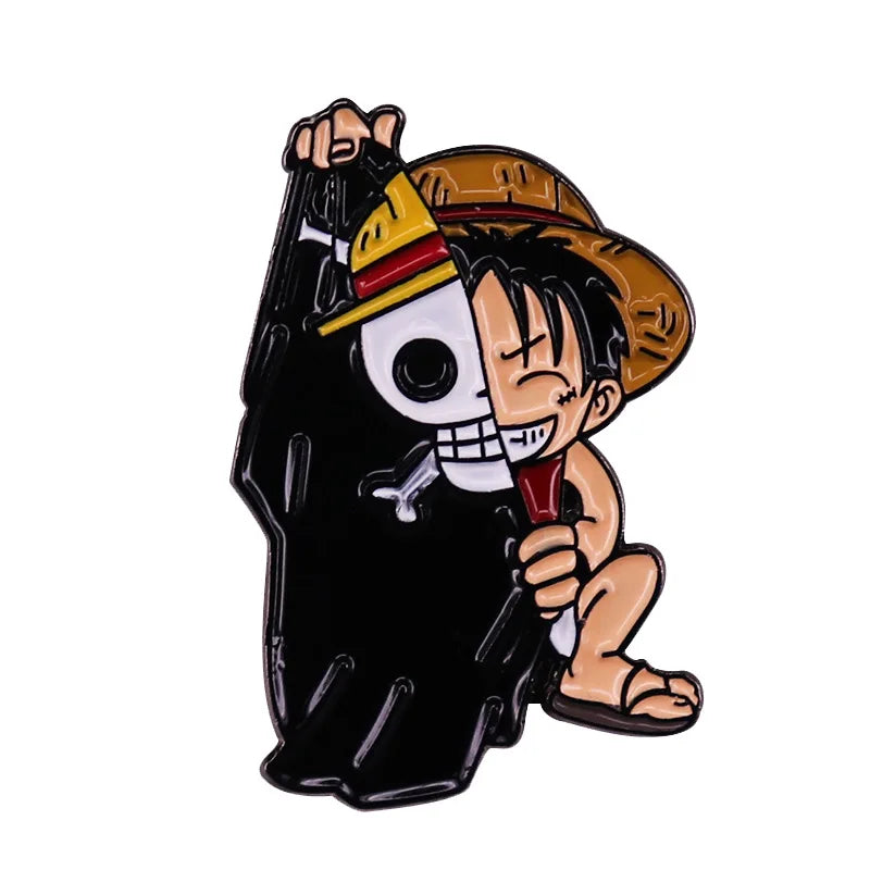 One Piece Lapel Pins بنز