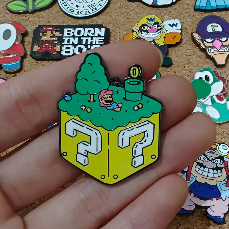 Super Mario Enamel Pin