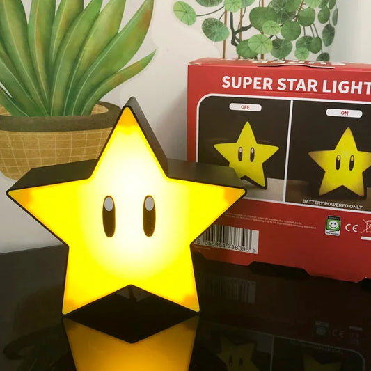 Super Star Light Figure اضائة من شخصيات ماريو