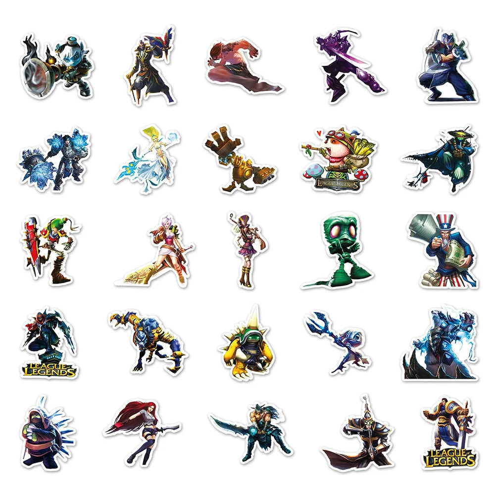 League of Legends استكرات