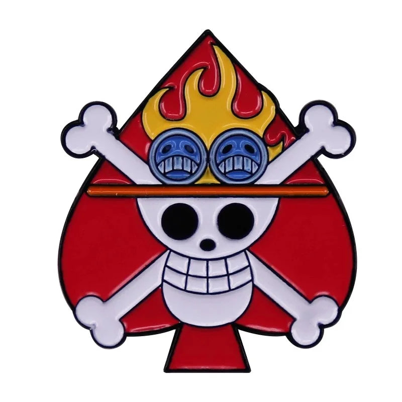 One Piece Lapel Pins بنز