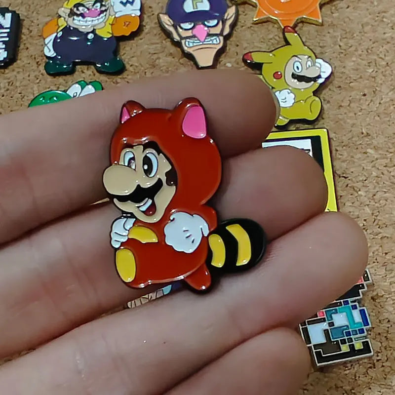 Super Mario Enamel Pin