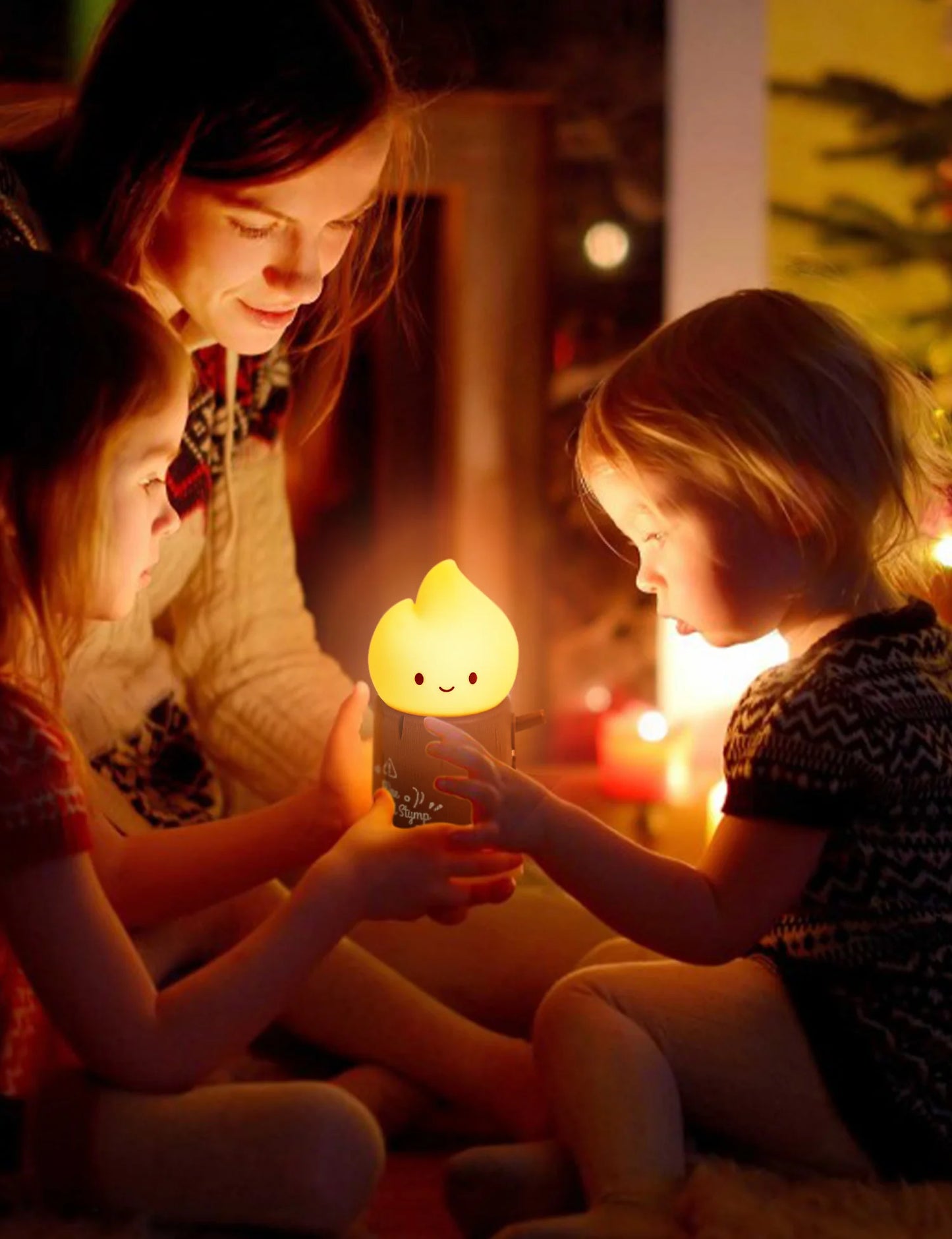 Flameless Candles Night Light