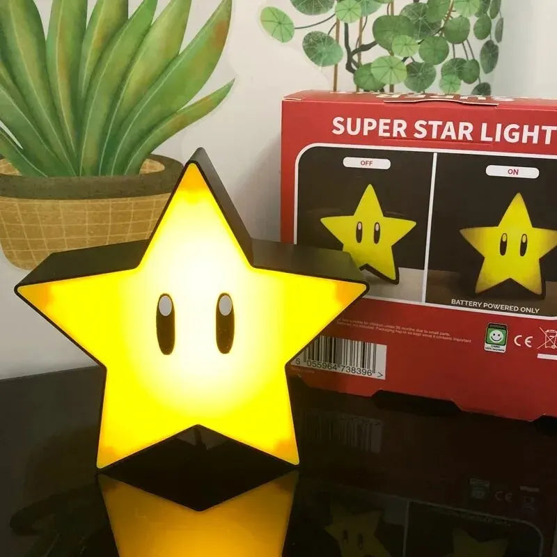 Super Star Light Figure اضائة من شخصيات ماريو