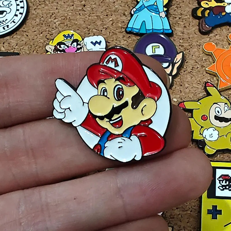 Super Mario Enamel Pin