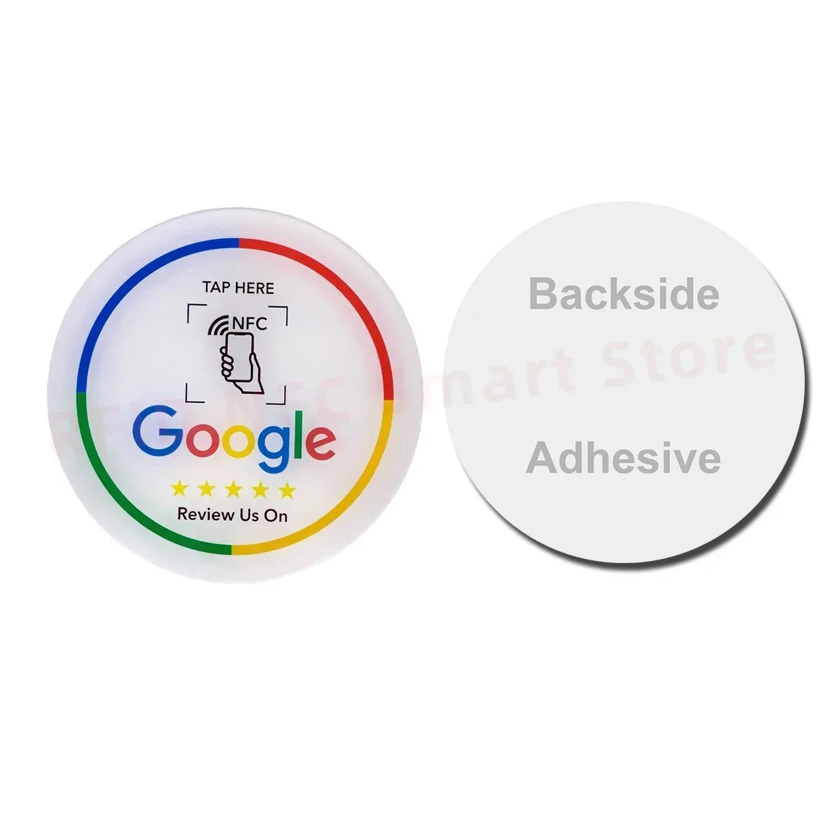 13.56MHz Programmable Acrylicl with Self-adhesive Backing NFC