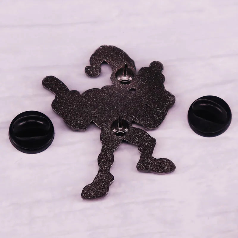 Earth Worm Jim Enamel Pin
