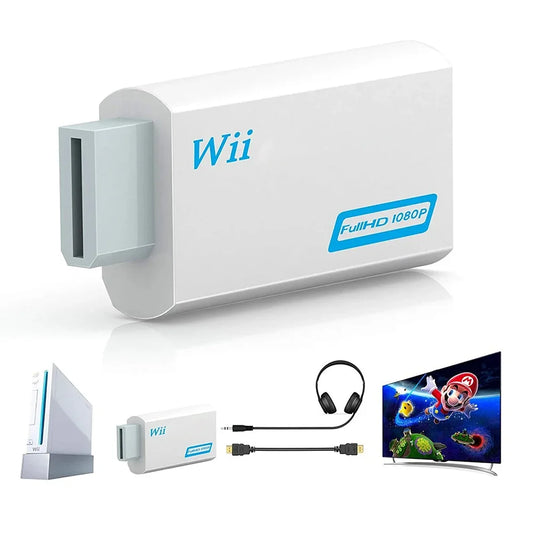 Wii To HDMI-Compatible Converter 1080P Full HD
