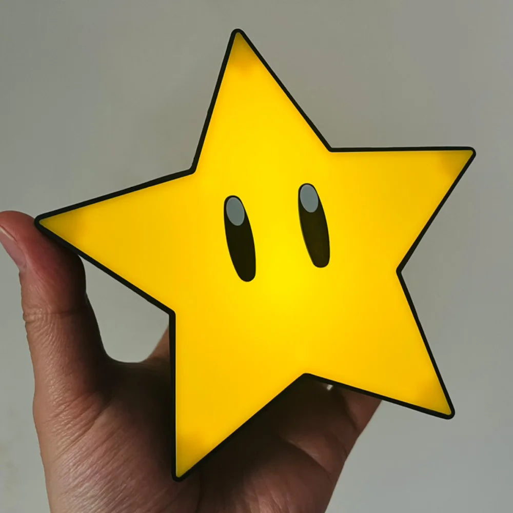 Super Star Light Figure اضائة من شخصيات ماريو