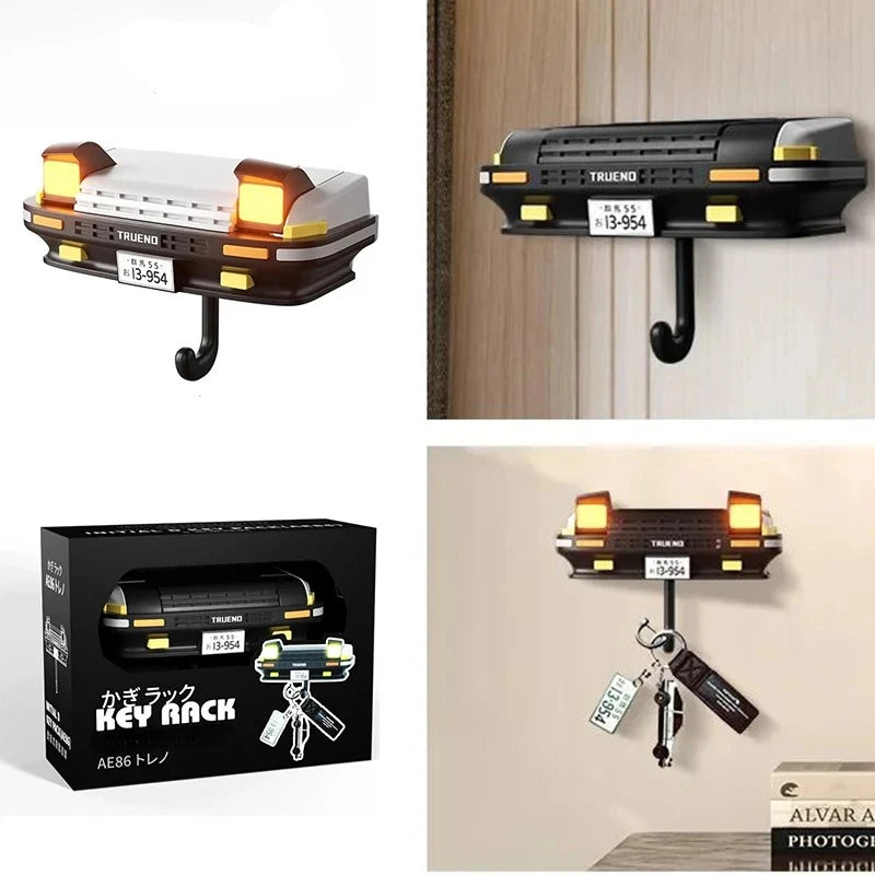 Car Headlight Wall Key Holder Room