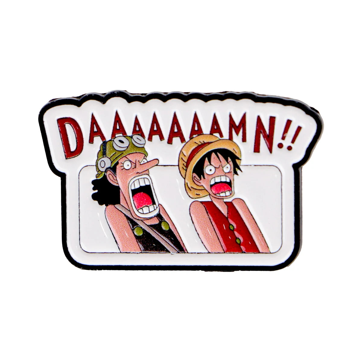 One Piece Lapel Pins بنز