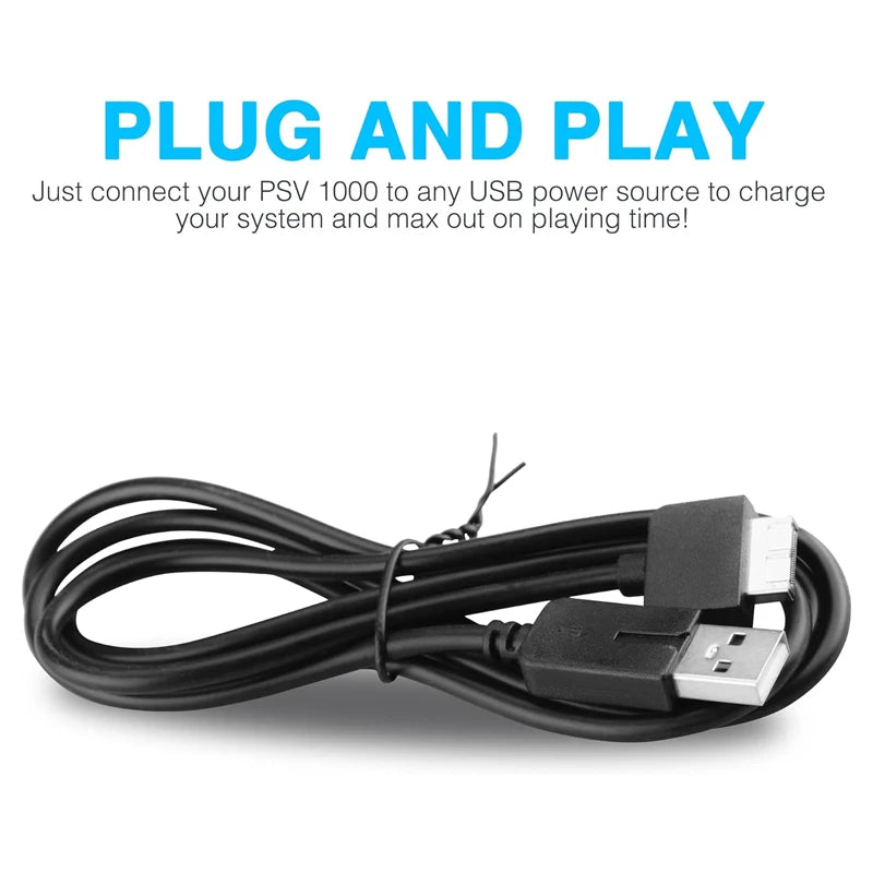 USB Data & Power Charger  For PlayStation 1.2M For PS Vita