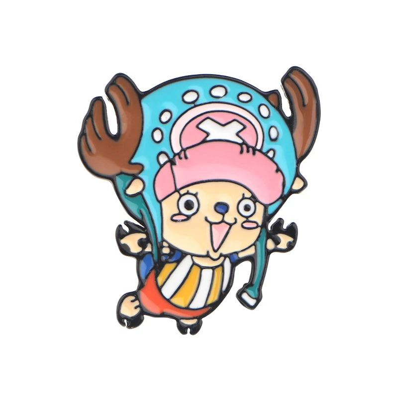 One Piece Lapel Pins بنز