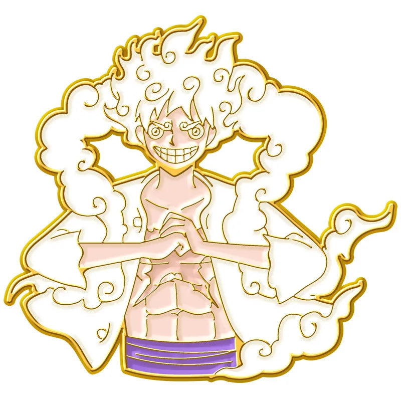 One Piece Lapel Pins بنز