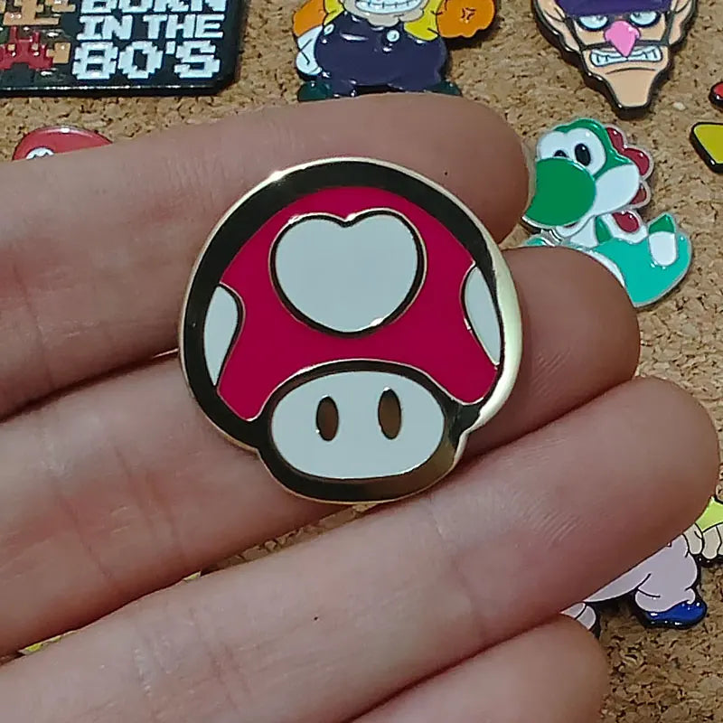 Super Mario Enamel Pin