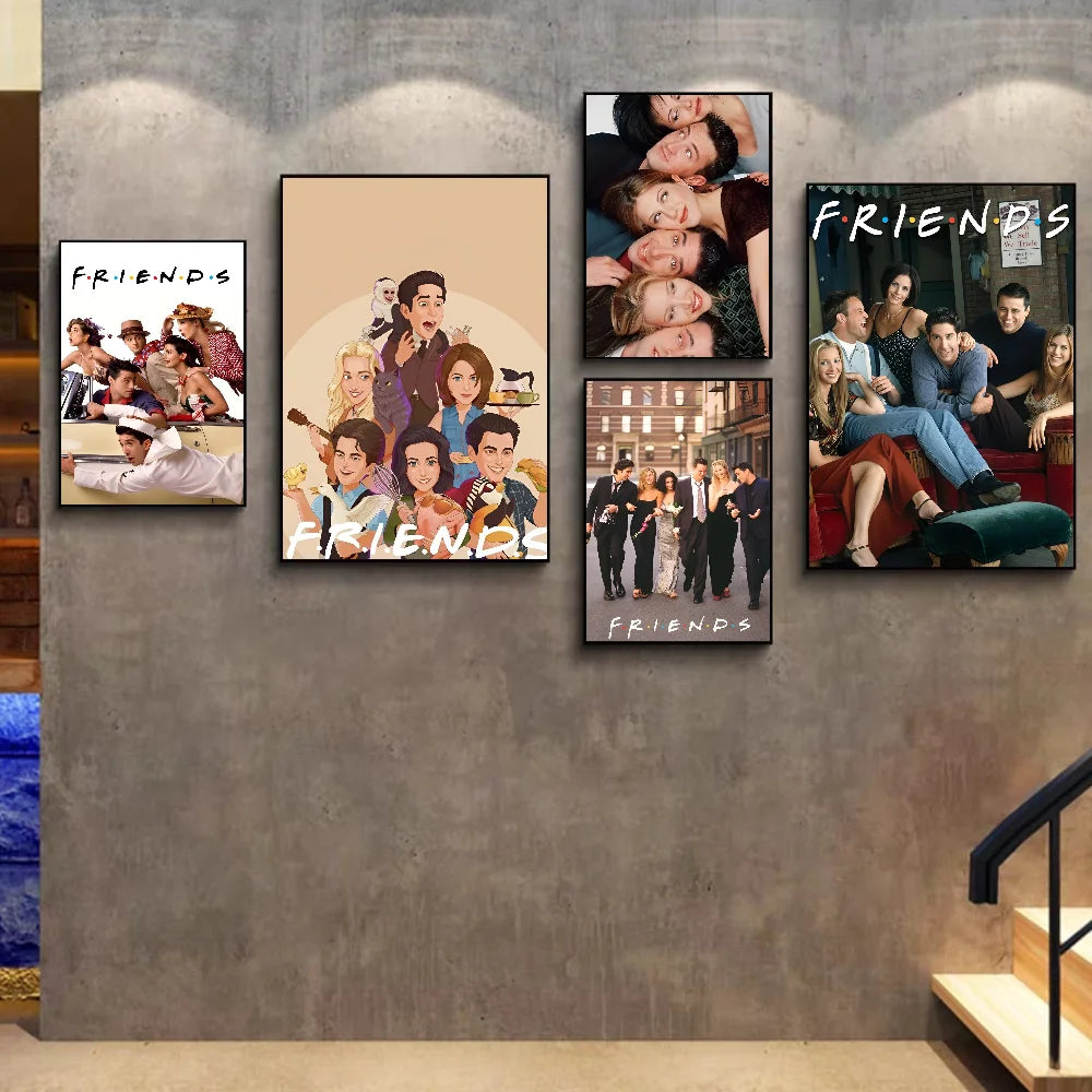 Friends TV Show لوحات بدون فريم