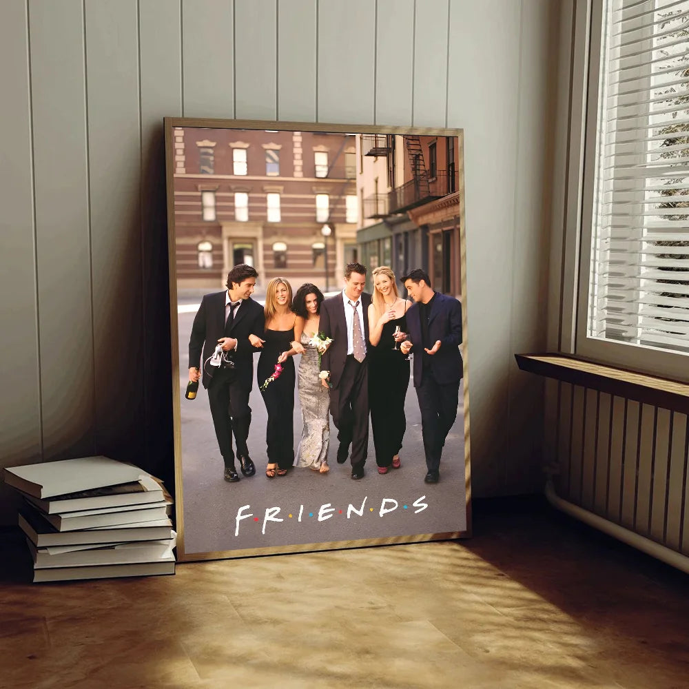 Friends TV Show لوحات بدون فريم