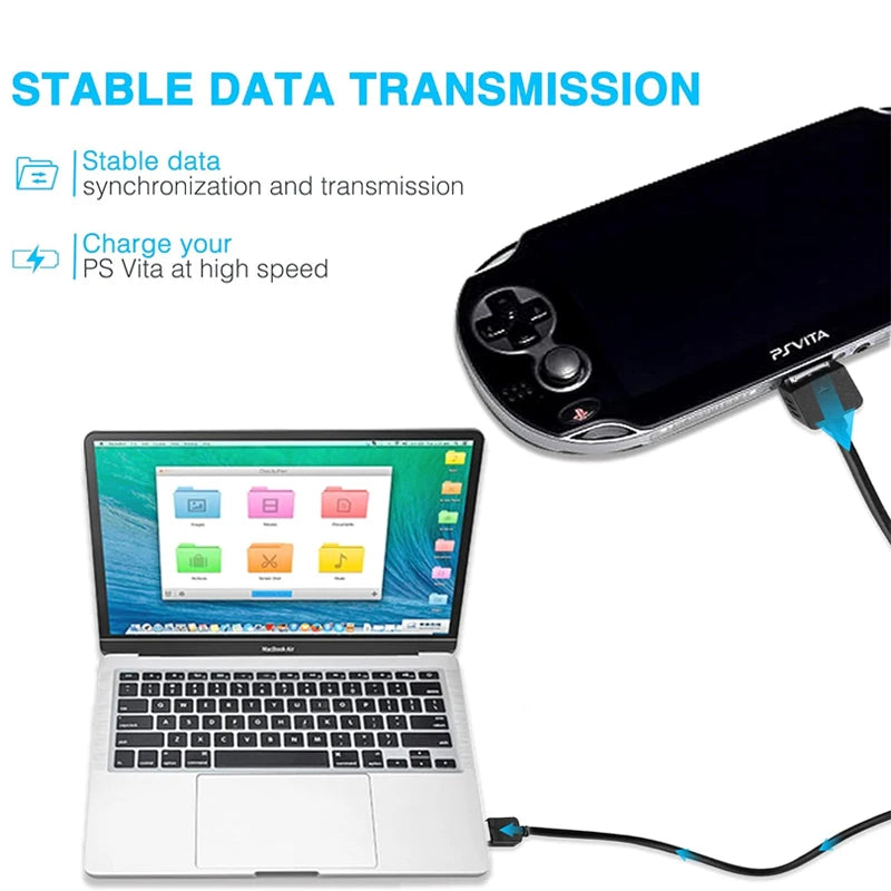 USB Data & Power Charger  For PlayStation 1.2M For PS Vita